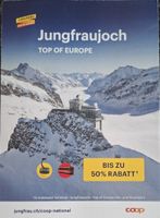 50% Rabattgutschein für Jungfraujoch Top of Europe