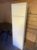 Schlichtes weisses Schuhregal/Sideboard, top Zustand!
