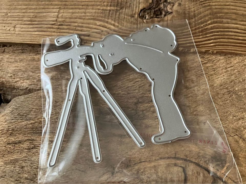 Sciablone: Neue Stanzschablone Fotograf – Nuovo e nell'imballaggio originale da Effretikon venduto da wenuss 1