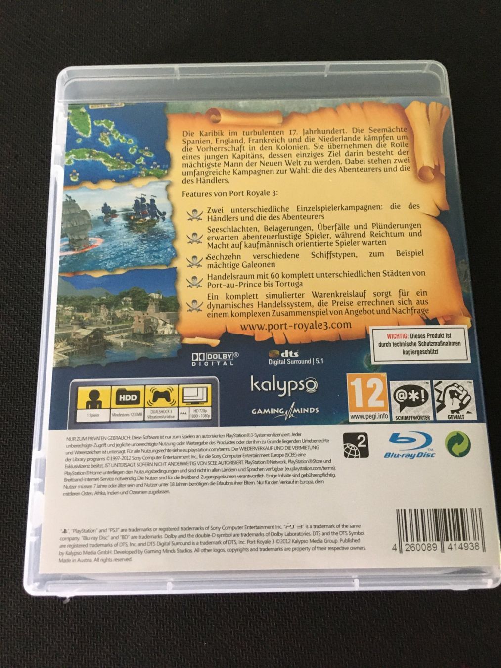 Sony Giochi: Port Royale 3 für PS3 – Usato da St.Gallen venduto da sjosjo 1