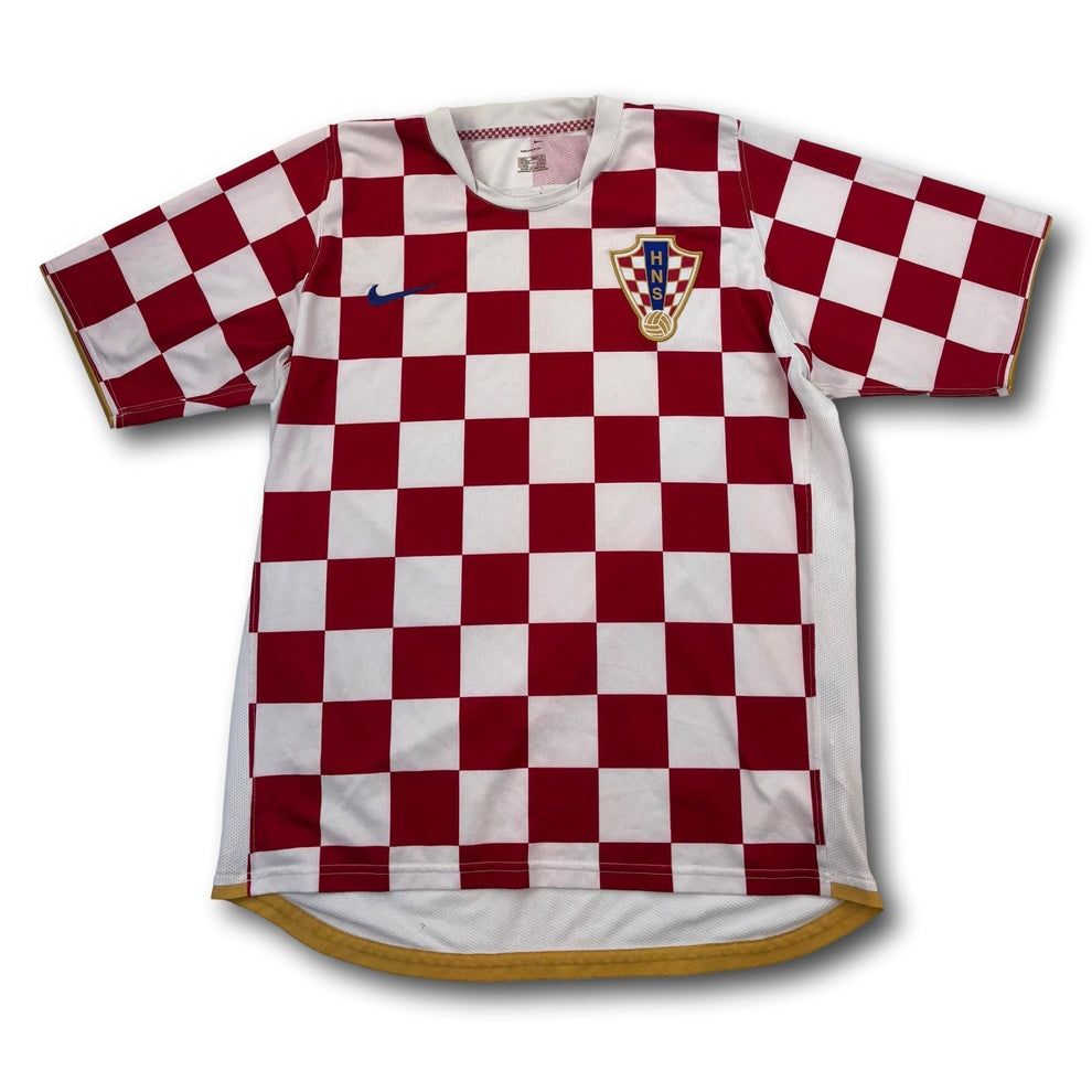 Canottiere & Pantaloni: Kroatien - 2006-08 - Heim - L - Nike – Usato da Bolligen venduto da ToTheJerseyEquipment