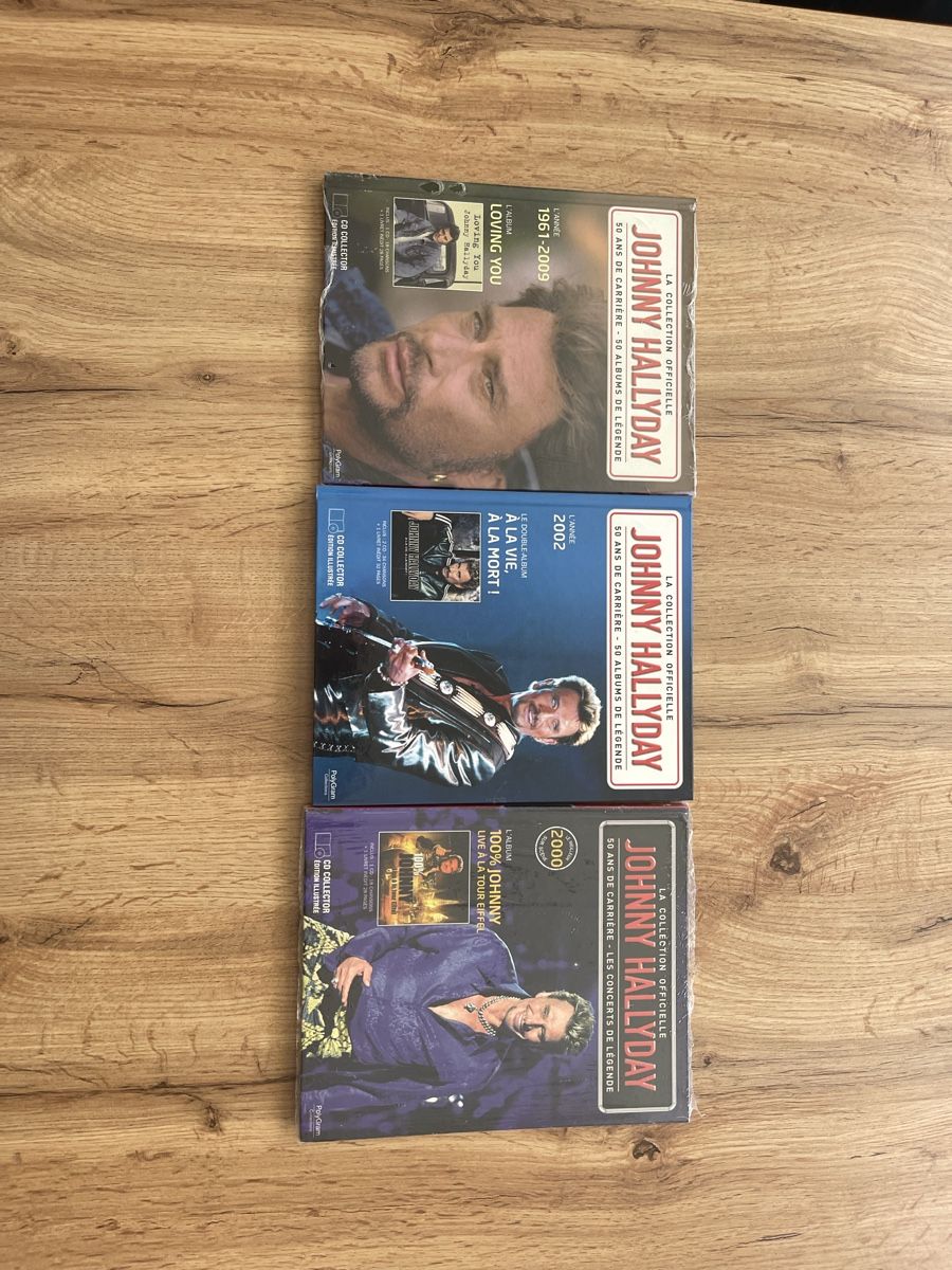 CDs: 50 CDs Johnny Halliday La Collection – Gebraucht aus Binningen von nussbaum04 4
