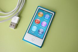 Apple iPod nano 16GB 7. Generation blau