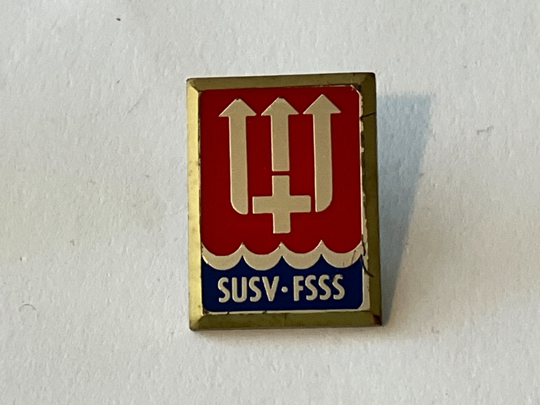 Placchette & Badge: 1 Pin SUSV FSSS – Usato da Basel venduto da djwwpp