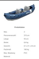 Schlauchboot Kajak