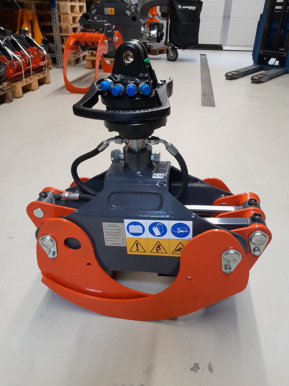 Pinze: Holzgreifer, Holzzange 104cm mit Rotator – Nuovo (secondo la descrizione) da Haslen AI venduto da Wildtech 1