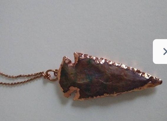 Catenine: Unique Copper Arrowhead Necklace – Usato da Dübendorf venduto da LoRi-2026 2