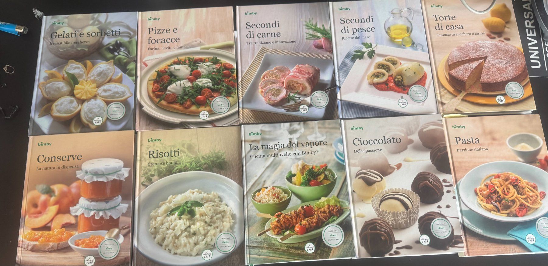Libri: Lotto di 10  libri ricette Bimby TM5 – Usato da Lugano venduto da mic_zcm7