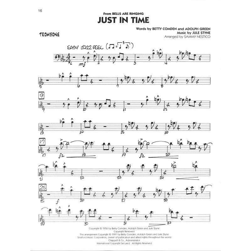 Strumenti musicali: HAL LEONARD 10 Jazz Standards Trombone PlayAlong CD – Nuovo e nell'imballaggio originale da Rotkreuz venduto da CLASAX 2