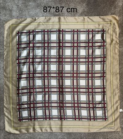 Foulard Nicole de Beauvoir Paris 87x87 Vintage