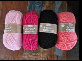 Lot de 4 laine Premium Glorex 100% Acrylique,