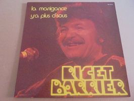 RICET BARRIER " La manigance / y'a plus de sous " LP VG+