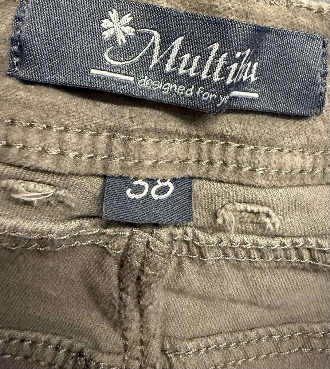 Pantaloni: Multiblu Cordhosen Gr. 38 Khaki Braun 98% Baumwolle 2% Elast – Nuovo (secondo la descrizione) da Lyss venduto da Sibella56 1