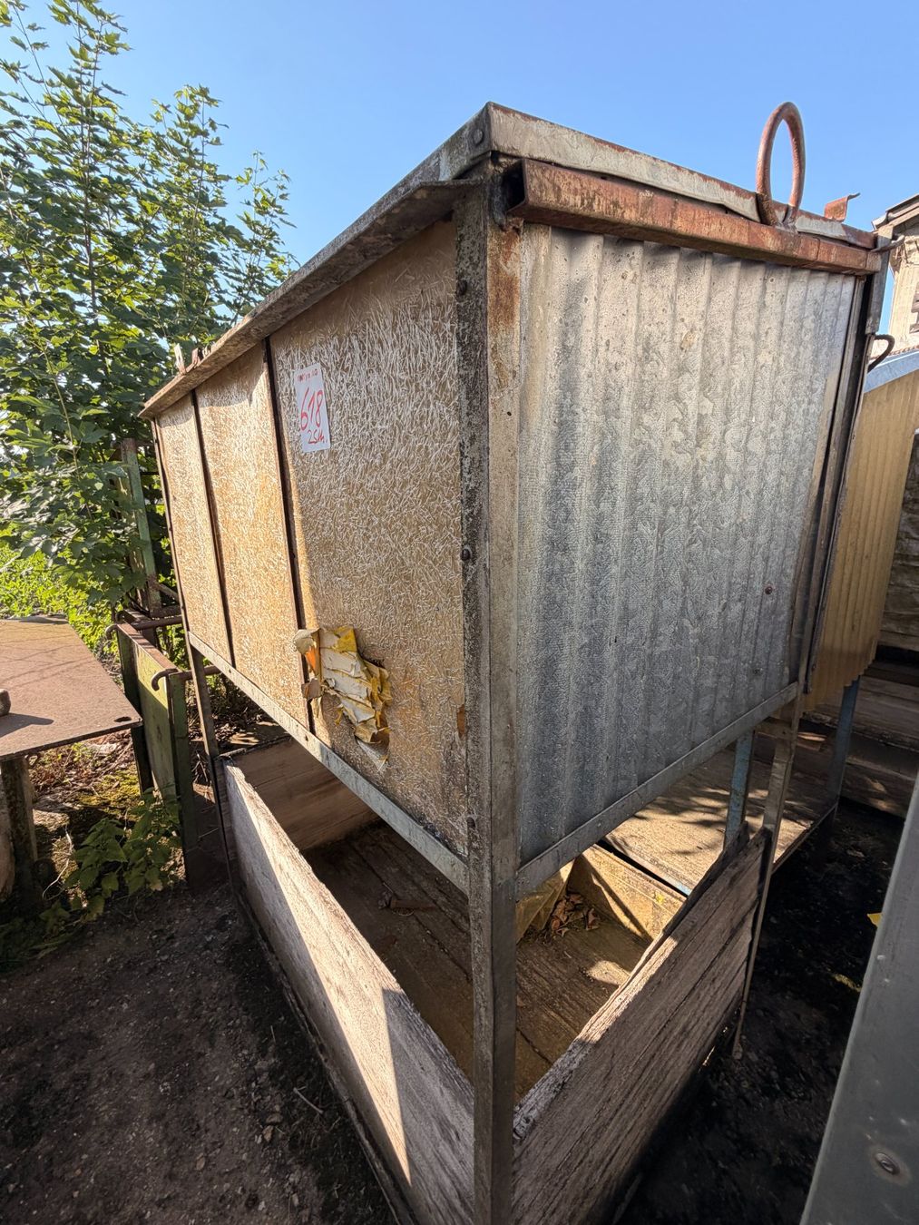 Contenitori edile: 2 Planhäuschen (Lot 618) 6017 Ruswil – Usato da Bäriswil venduto da WWYN-AUKTIONEN 1
