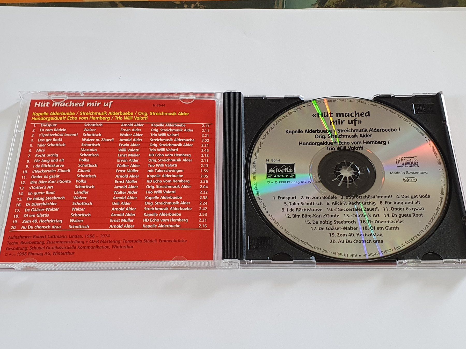 CDs: Alderbuebe - Hüt mached mir uf | CD – Gebraucht aus Dietlikon von Skylab007 2