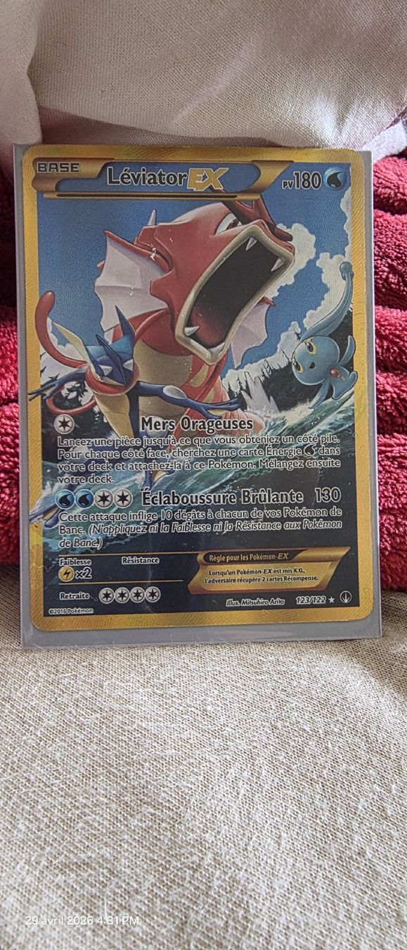 Pokémon Carte collezionabili: leviator Ex – Usato da Avully venduto da ber_5ryd