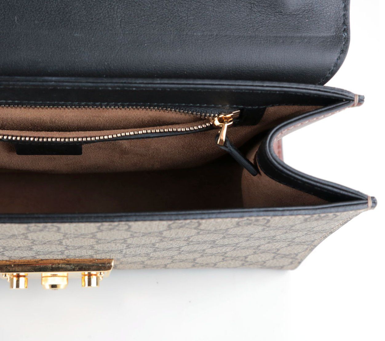 Gucci Borse da donna: Sac Padlock GG Supreme Cuir Noir Gucci – Usato da Delémont venduto da Le38.shop 5