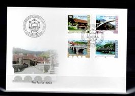 CH FDC Pro Patria Satz 2003