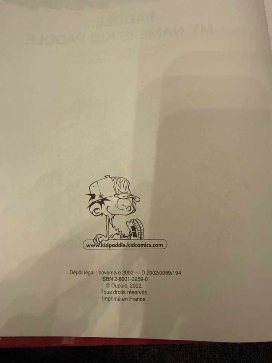 Comics: BD KID PADDLE - TOME 6 - ÉDITION ORIGINALE 2002 – Neu (gemäss Beschreibung) aus Genève von Emorejac 2