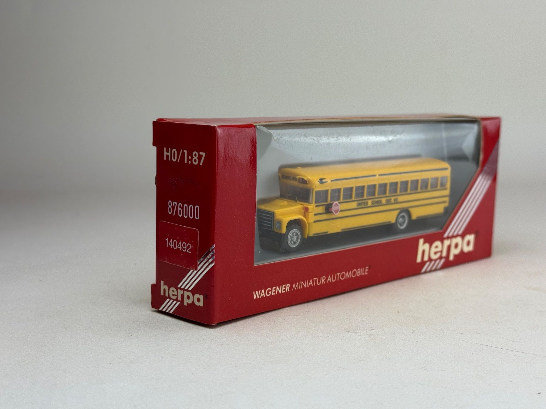 Herpa Voitures modèles: EB- Herpa Ami School Bus – D'occasion à Elm par Wikmtz 2