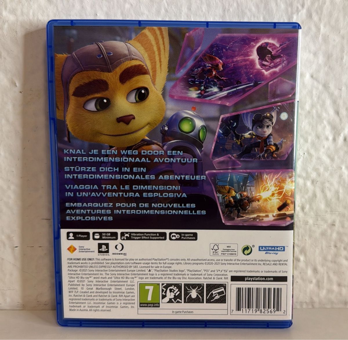 Sony Spiele: PS5 Game - Ratchet and Clank Rift Apart – Gebraucht aus Ehrendingen von bubulence 1