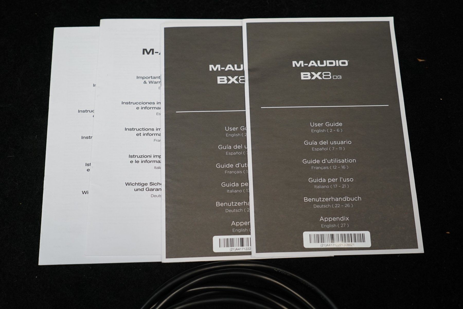 M-Audio Casse acustiche: M-Audio Bx8 D3 Studiomonitoren 2.stk – Usato da Ortschwaben venduto da Musictrade 2