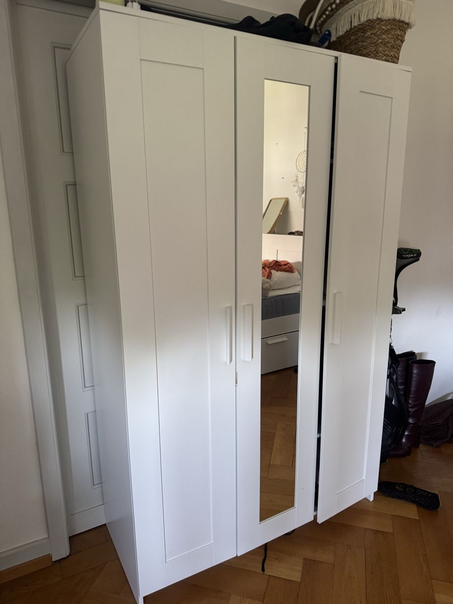 Ikea Schränke: Kleiderschrank mit Spiegel – Gebraucht aus Zürich von ali_ww5q 2