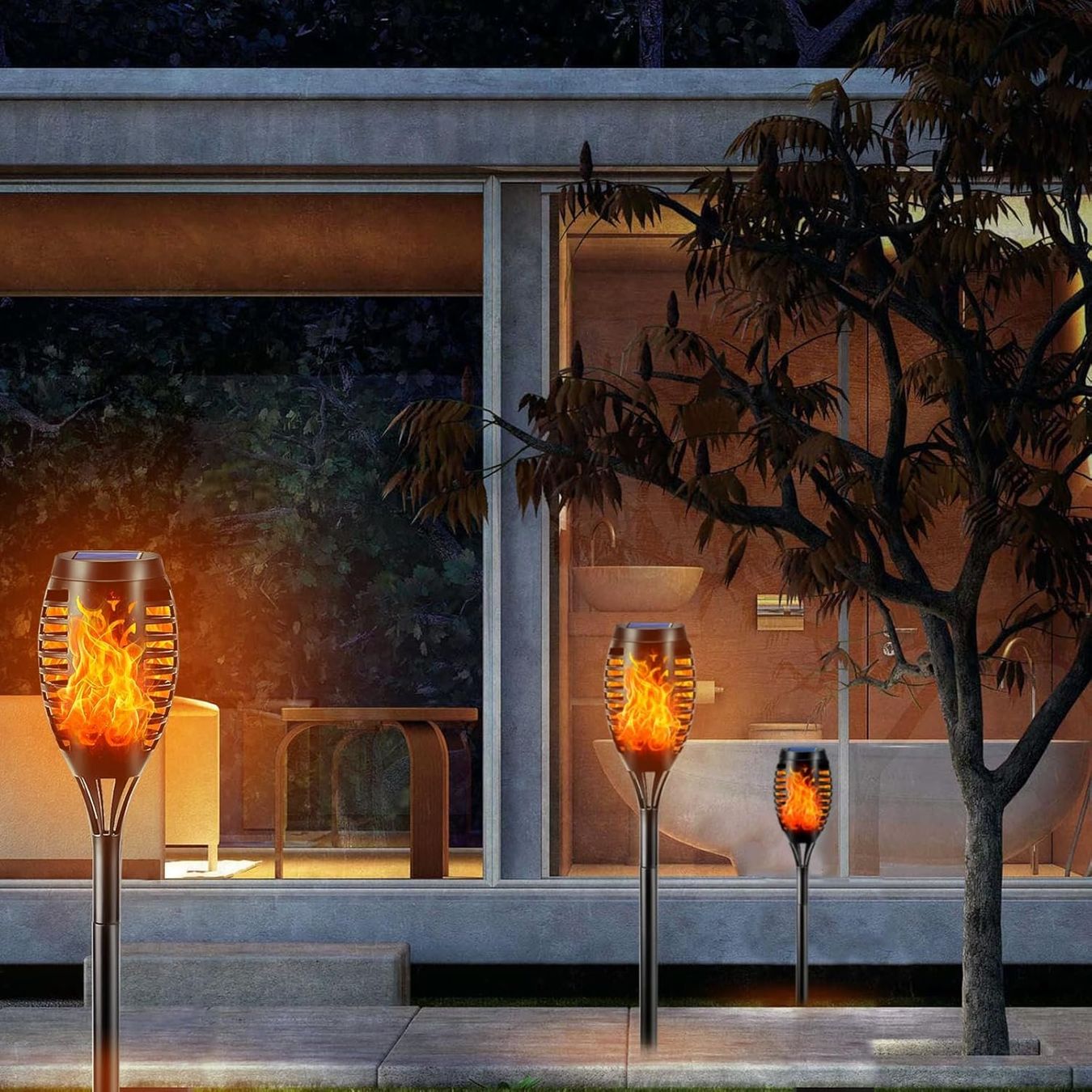 Lampade: Solarleuchten für Außen Garten 4 – Nuovo e nell'imballaggio originale da Nuglar venduto da SaleRitter 6