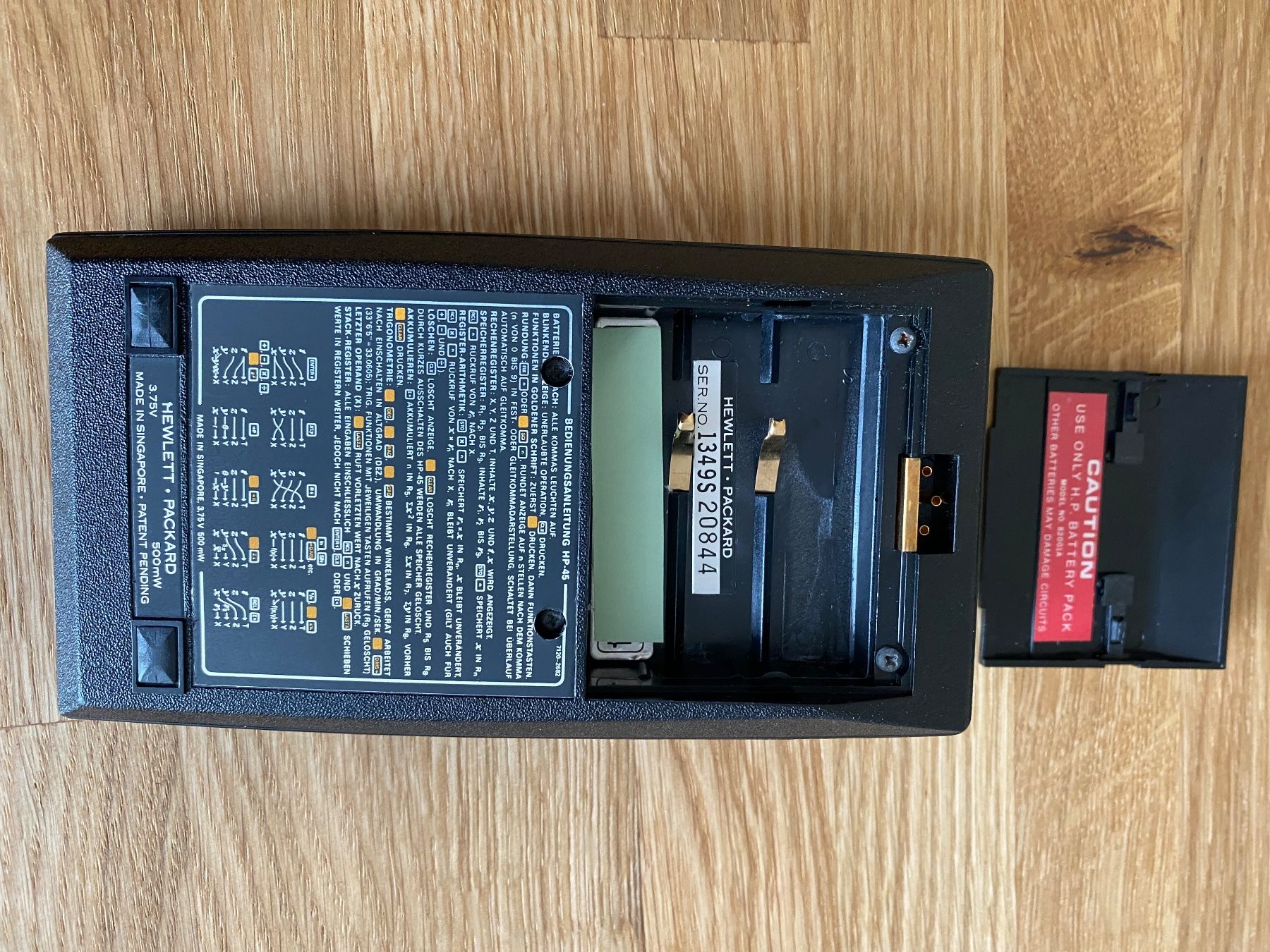 Taschenrechner: HEWLETT PACKARD WISSENSCHAFTLICHER RECHNER 1974 – Gebraucht aus Stäfa von ROLMUDUB 3