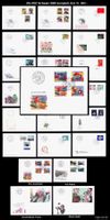 SCHWEIZ 22x FDC 2003 komplett mit Corbusier, Kat. Fr. 202.-