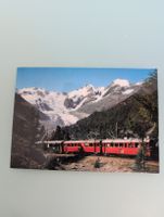 Carte postale vintage: Morteratsch et Bernina, Suisse!
