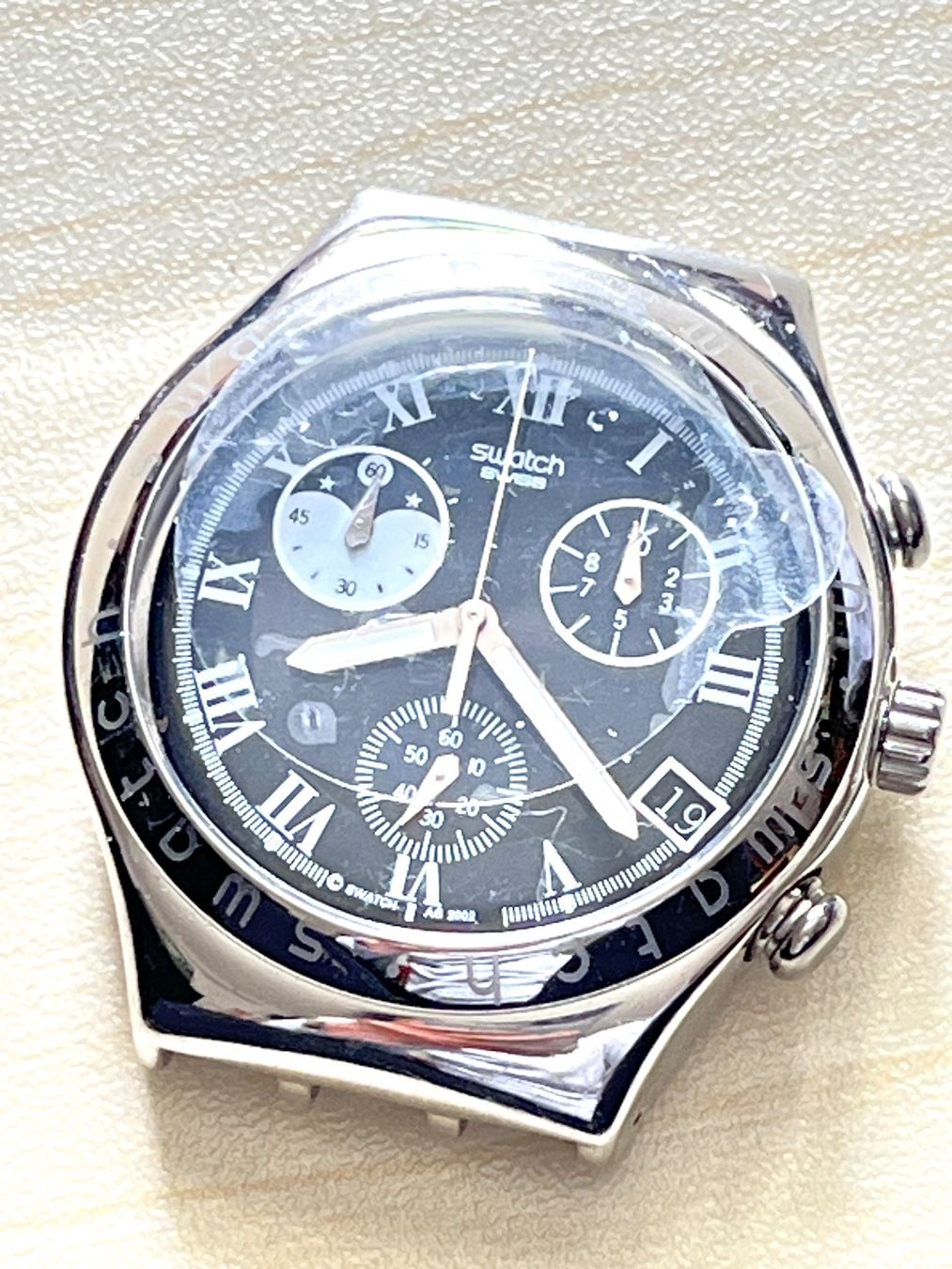 Swatch Orologi: Swatch Irony, Chronograph, Dummy, neuwertig. – Nuovo (secondo la descrizione) da Grenchen venduto da chththl