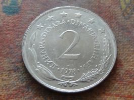YOUGOSLAVIE  2  Dinara  1978