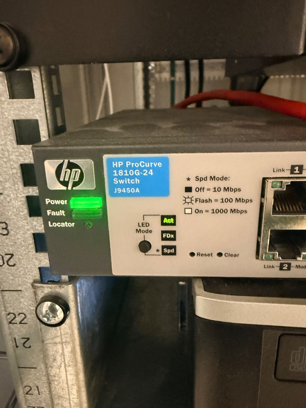 Hewlett Packard Hub & Switch: HP ProCurve Switch 1810G-24 – Usato da Solduno venduto da Kenny_G 4