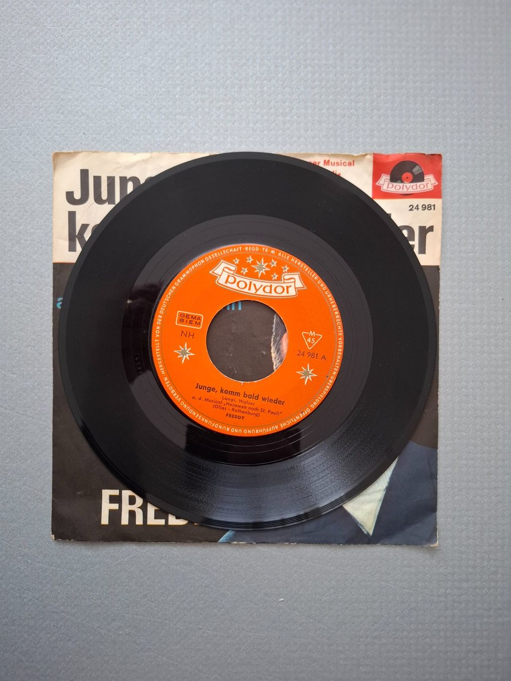 Dischi in vinile: Freddy - Junge, komm bald wieder – Usato da Arbon venduto da pendulum 1