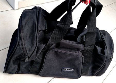 schwarze Sporttasche von Active