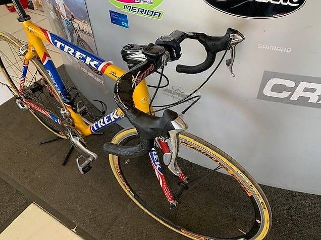 Trek Biciclette: Vélo de course occasion Trek Us Postal Lance Amstrong – Usato da Fribourg venduto da Profilsport 2