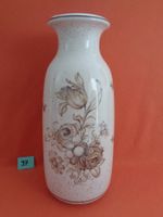 Grosse Keramik Bodenvase - Scheurich Germany - Rosenmotiv