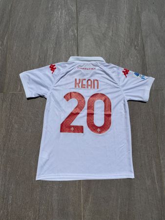 Fiorentina Away Jersey, Moise Kean 29, Kappa, season 2024-25