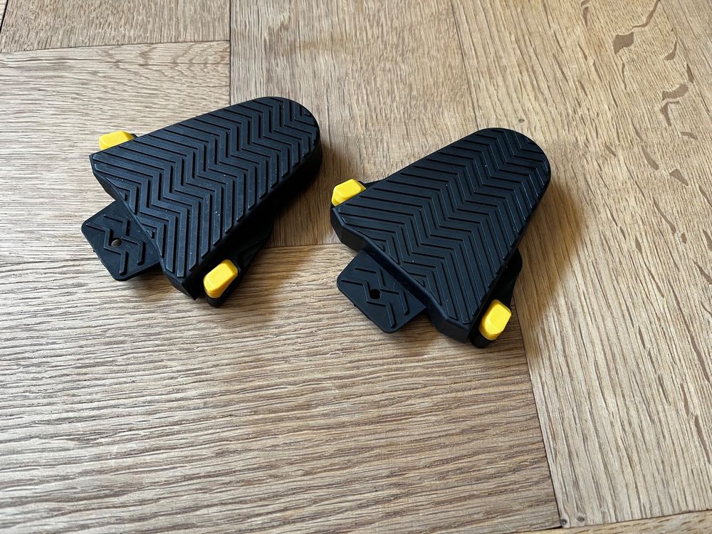 Adaptateur SPD Pour Chaussures Vélo Route | Conversion Pédales Auto | Métal | Pack 2