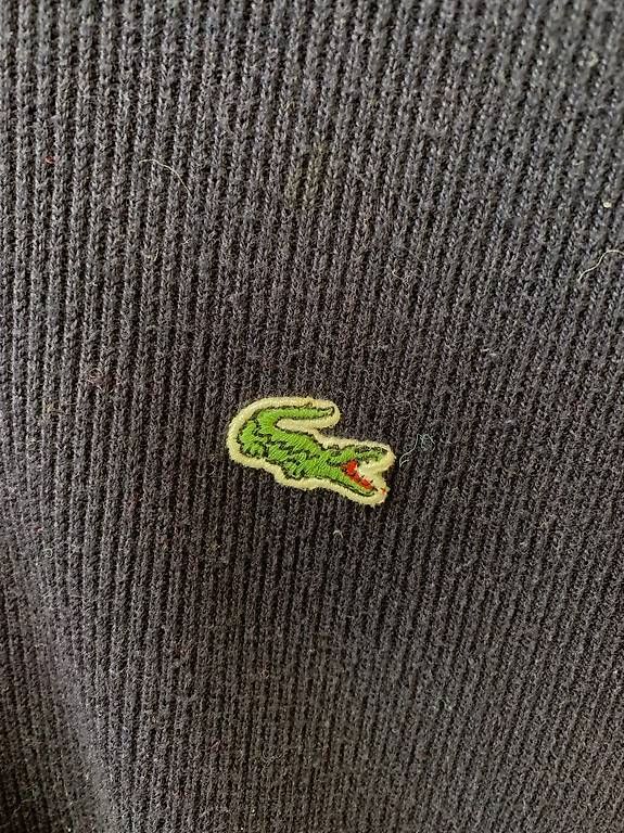 Lacoste Pullover & Sweatshirts: Vintage Lacoste Devanlay Strickpullover Grösse 6 Dunkelblau – Gebraucht aus Obernau von Arche_Noah_Brocki 1