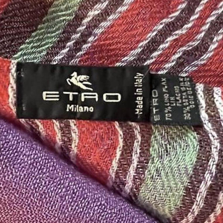 Etro Foulard & Sciarpe: Écharpe / Etole Etro Milano – Usato da St-Blaise venduto da Zaza.of.marseille 4