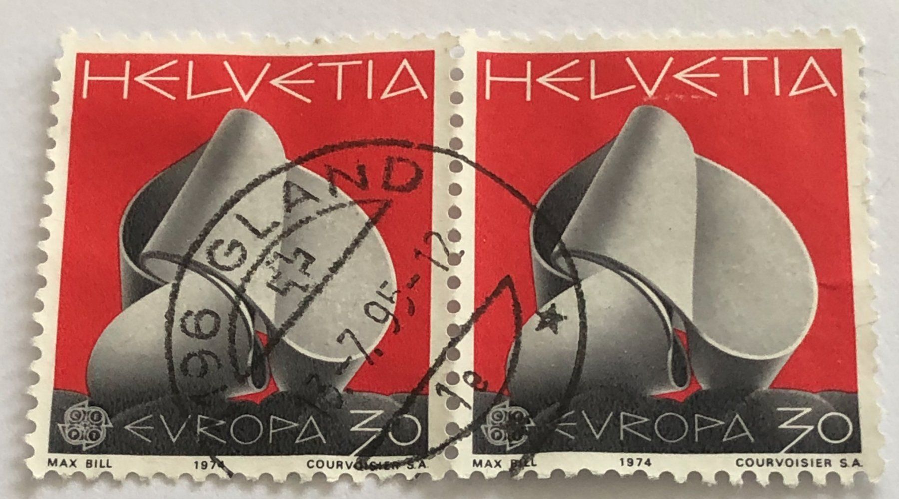 Tutti i francobolli: CH  Briefmarken  Paar gestempel    – Usato da Aarau venduto da Billa007