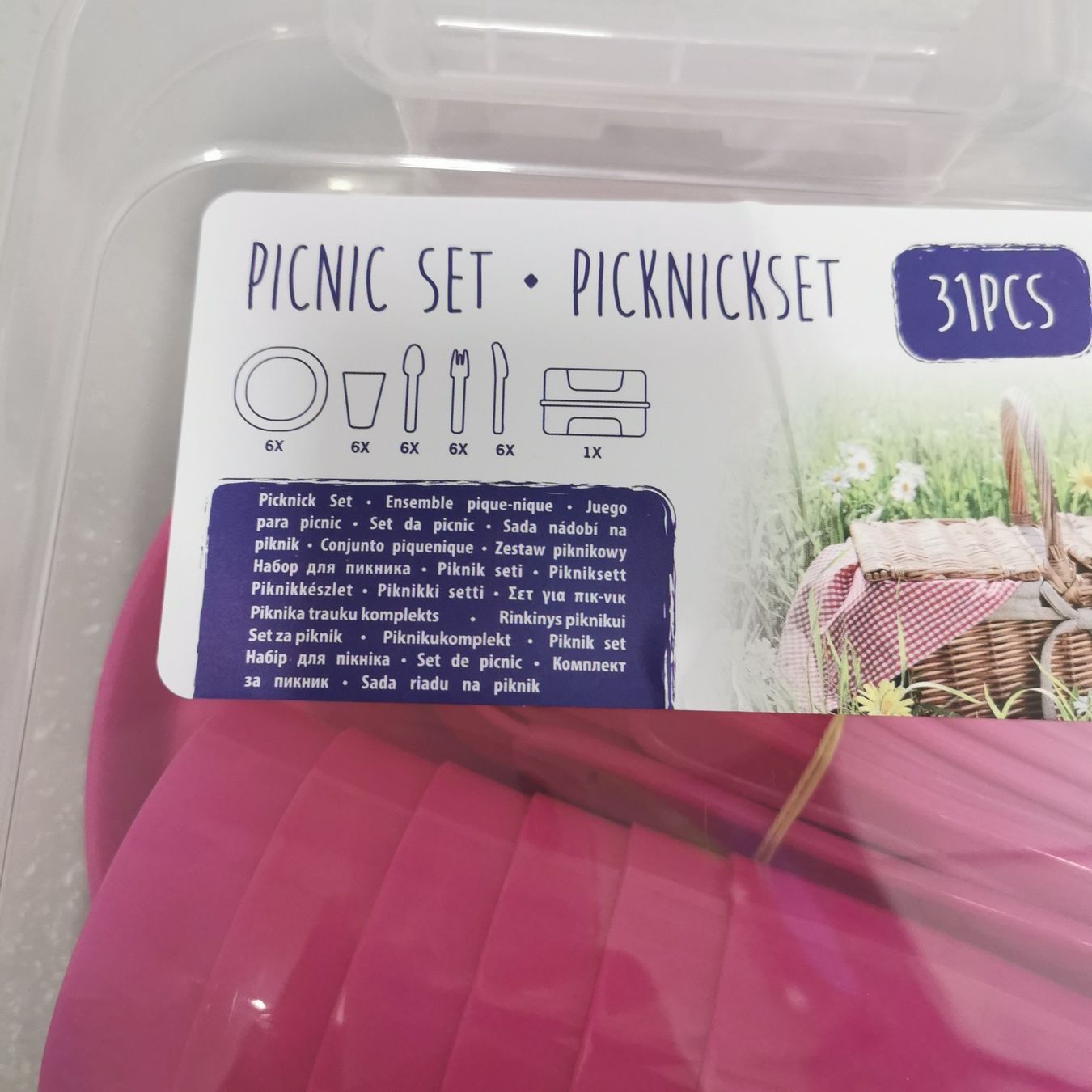 Set di piatti: Camping Geschirrset NEU /UNGEBRAUCHT – Nuovo e nell'imballaggio originale da Glattfelden venduto da jensej