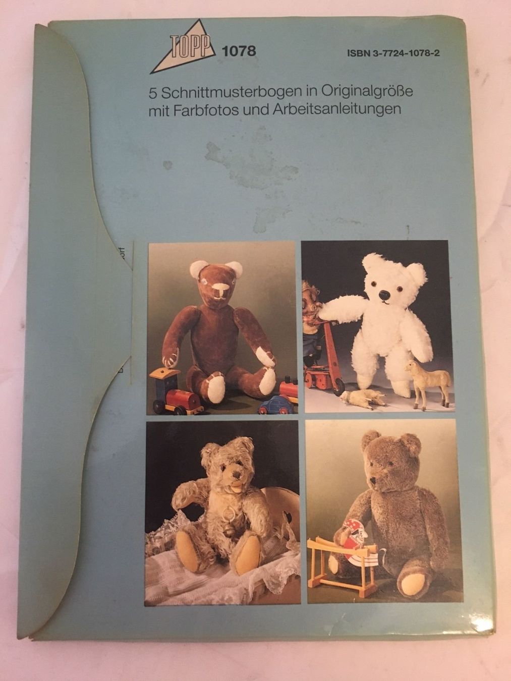 Libri: Stilvolle Teddys ! Schnittmuster 1986 ! – Usato da Brügg BE venduto da rutschimedizin 1