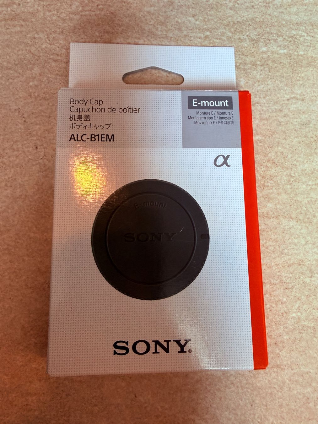 Sony Kamera: Sony ALC-B1EM E-Mount Body Cap neu – Neu und originalverpackt aus Boningen von Tannsebaum
