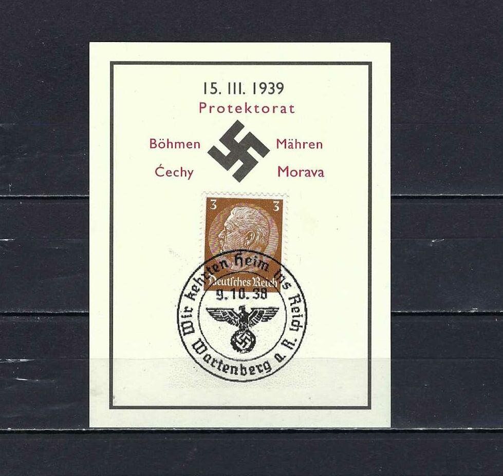 Tous les timbres: WKII Protektorat 1939 – D'occasion à Altstätten SG par euro010