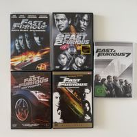 Fast and Furious DVD 1, 2, 3, 4, 7 (Tokyo Drift) DE ENG