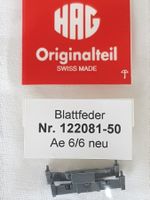 HAG 122081-50: Blattfedern für Ae 6/6