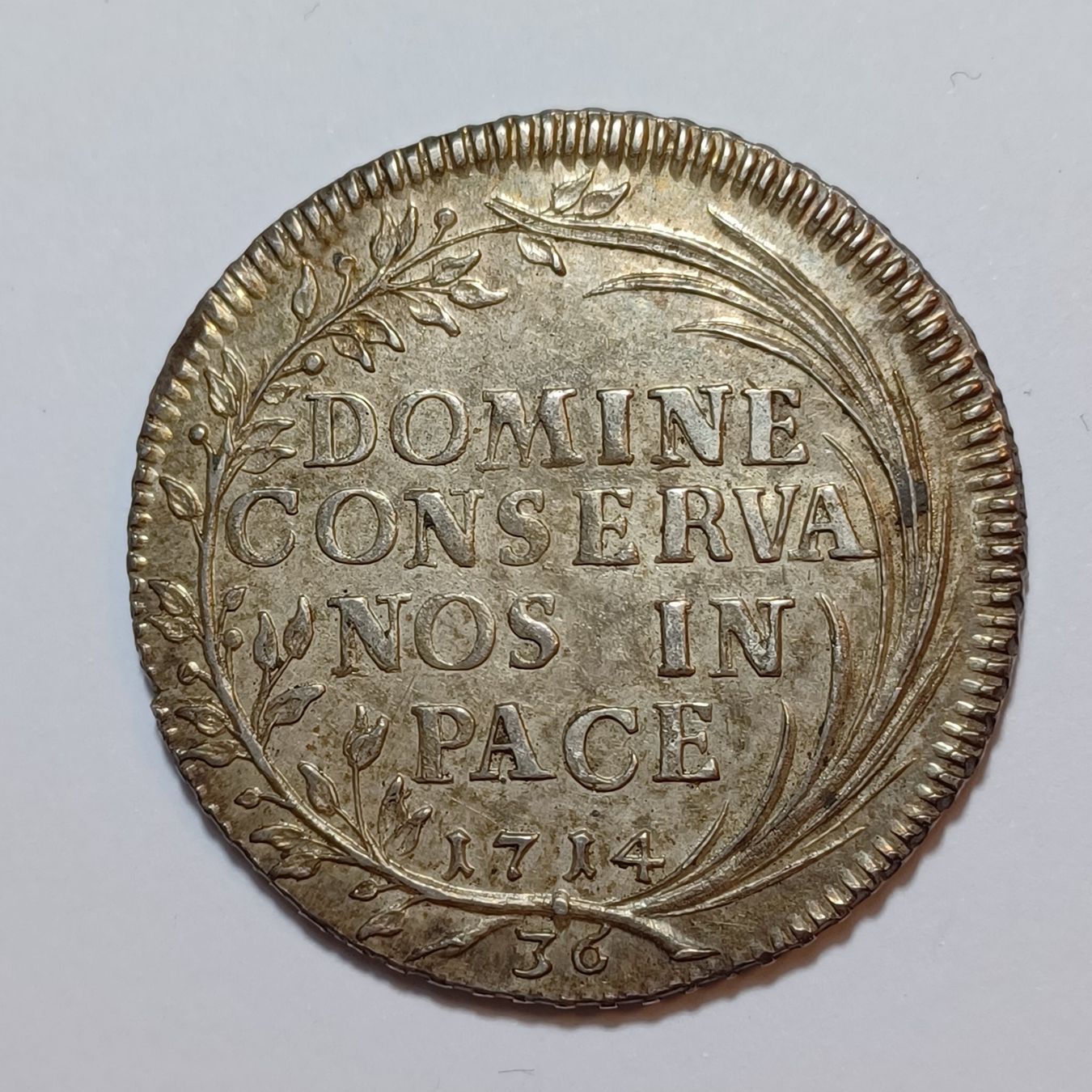 Tutti le monete: 1/2 Taler 1714 Zürich – Usato da Pfäffikon ZH venduto da Schweizer_Muenzen 1